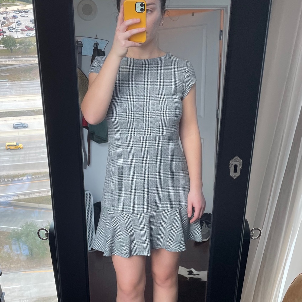 Gap plaid dress